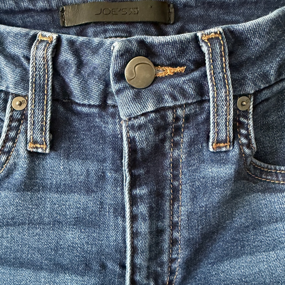 Joe’s Jeans Flawless Hi Rise Honey Bootcut Jeans Size 25 Dark Wash Stretch EUC - Picture 6 of 16
